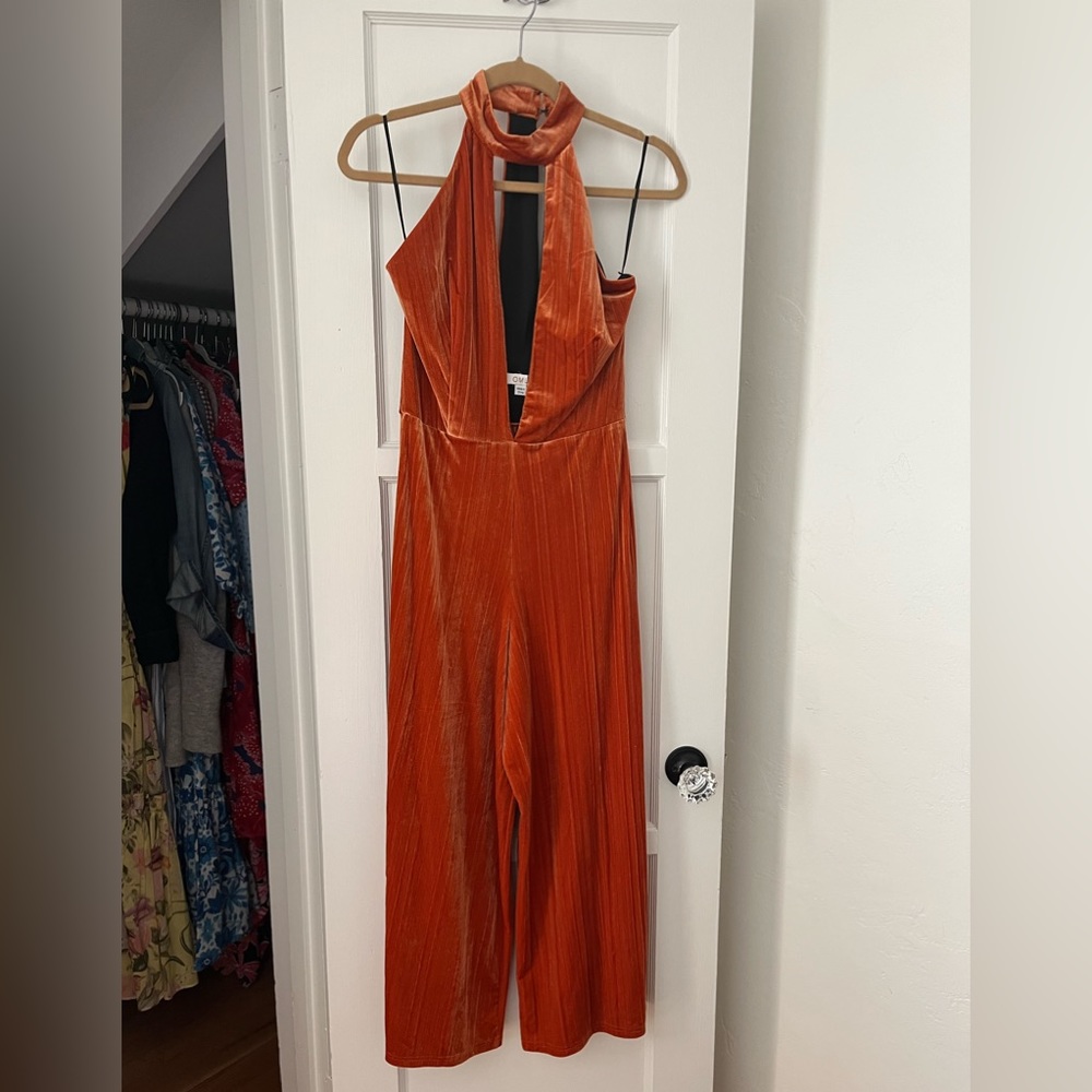 OML Choker Wide Leg Jumpsuit
